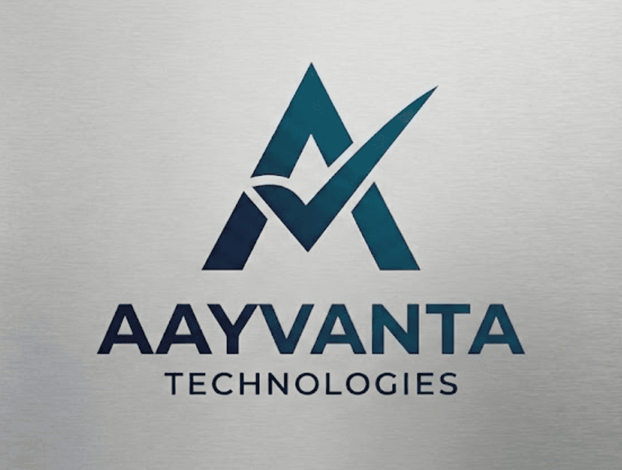 Aayvanta Metallic Logo