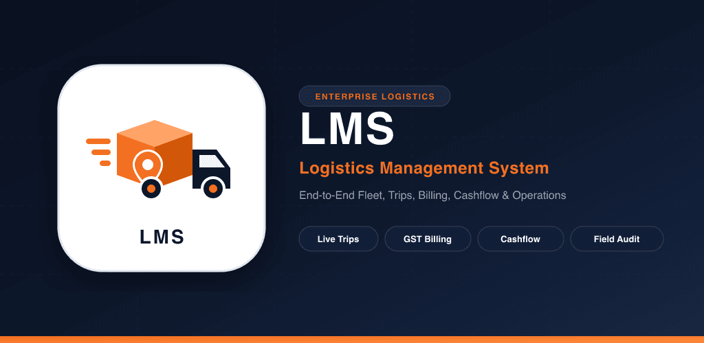 LMS Business: Run Your Logistics Business from Your Phone